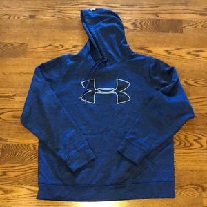 Blue hoodie